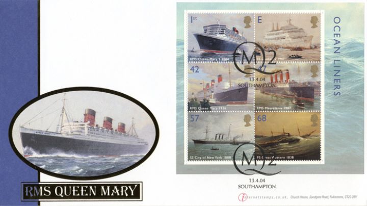 Ocean Liners: Miniature Sheet, RMS Queen Mary