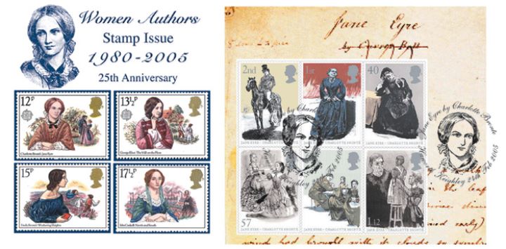 Jane Eyre: Miniature Sheet, Women Authors