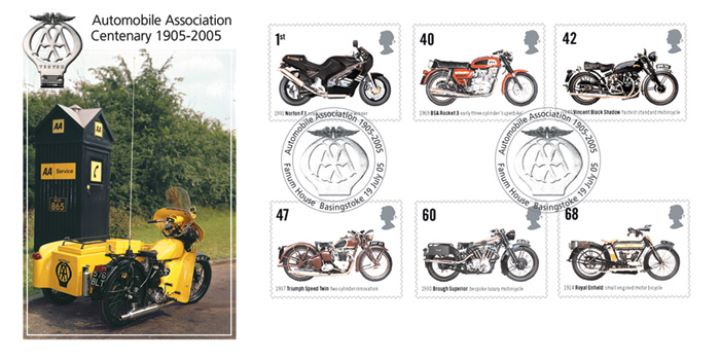 Motorcycles, Centenary of the AA