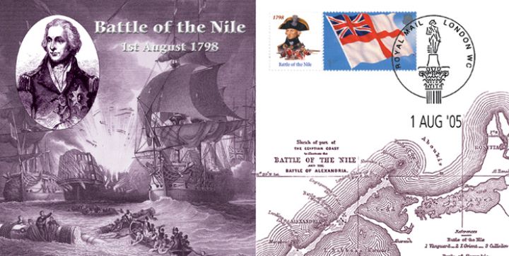 Battle of the Nile, Battle Scene