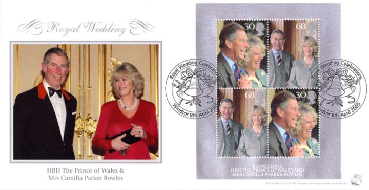 Royal Wedding: Miniature Sheet, Charles & Camilla