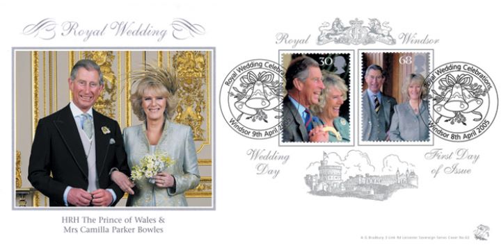 Royal Wedding: Miniature Sheet, Wedding Day Portrait