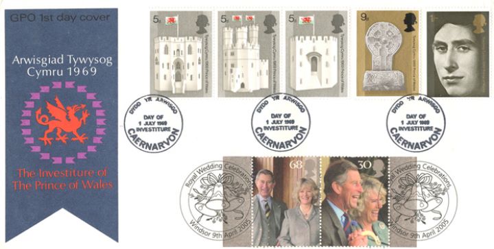 Royal Wedding: Miniature Sheet, Investiture Double Dated