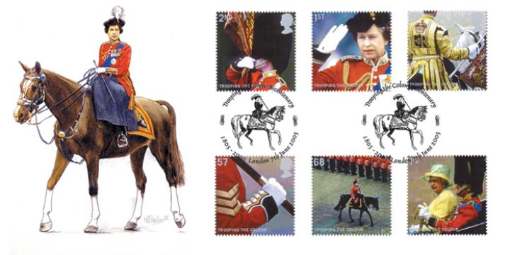 Trooping the Colour | First Day Cover / BFDC