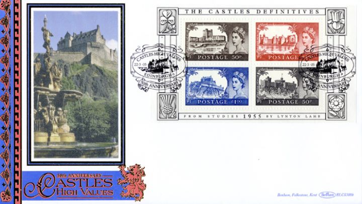 Castles: Miniature Sheet, Edinburgh Castle