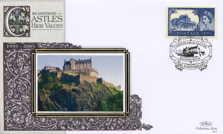 Castles: Miniature Sheet, Edinburgh Castle