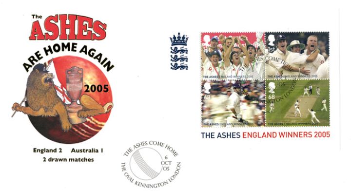 Cricket: Miniature Sheet, The Ashes