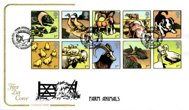 Farm Animals, Field Gate