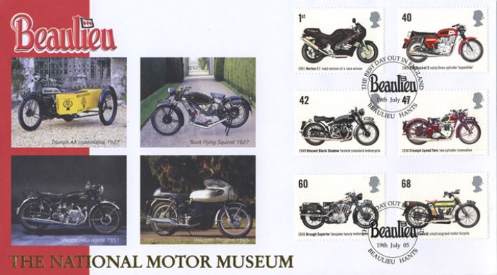 Motorcycles, Beaulieu Motor Museum