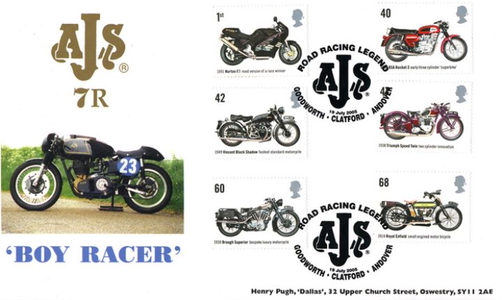 Motorcycles, AJS Boy Racer