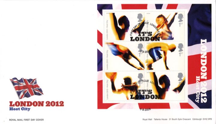 London 2012: Miniature Sheet, Union Jack