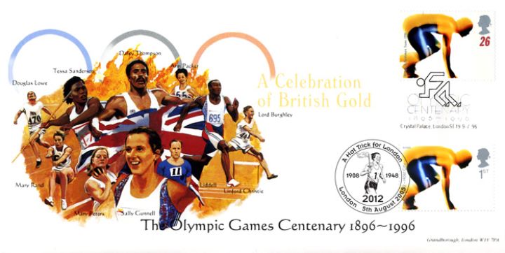 London 2012: Miniature Sheet, Our Olympic Heroes: Set of 5 Covers