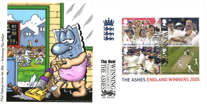 Cricket: Miniature Sheet, Hoovering the Ashes