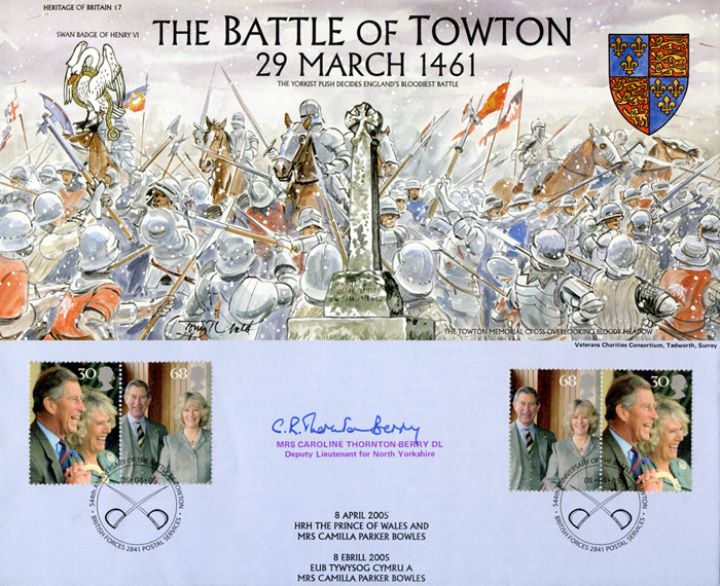 Royal Wedding: Miniature Sheet, The Battle of Towton