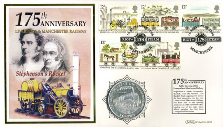 Stephenson's Rocket, 175th Anniversary