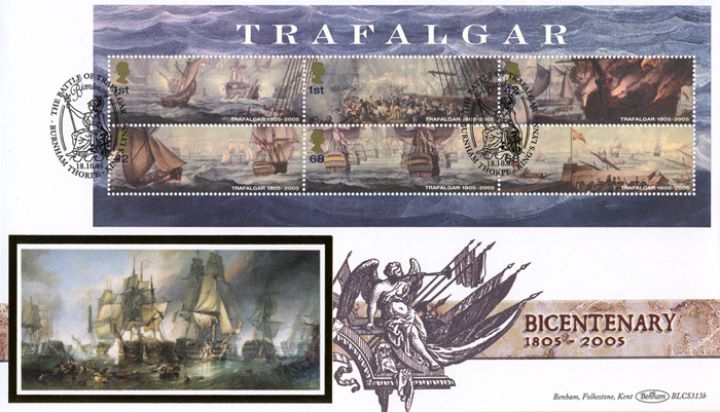 Trafalgar: Miniature Sheet, Battle of Trafalagar