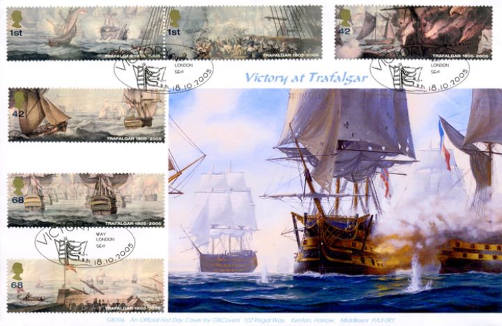 Trafalgar, Victory at Trafalgar