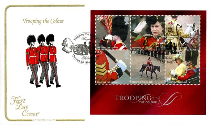 Trooping the Colour: Miniature Sheet, The Queen's Soldiers