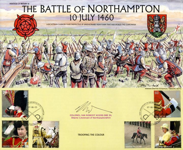 Trooping the Colour, The Battle of Northampton