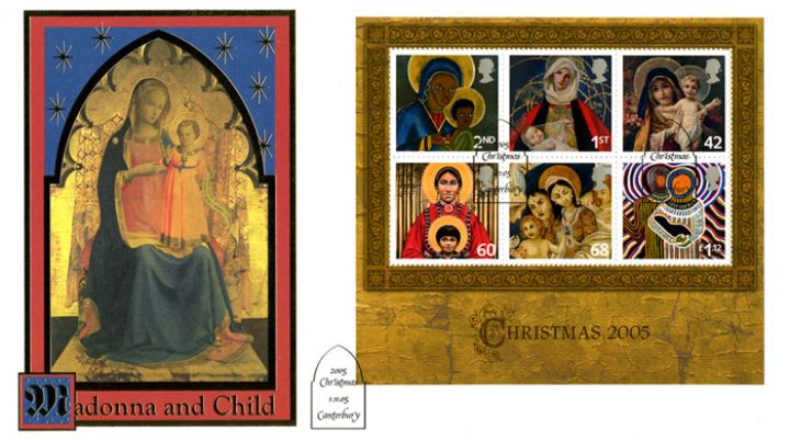 Christmas 2005: Miniature Sheet, Madonna & Child