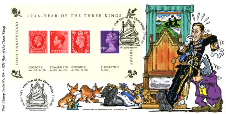 Year of the Three Kings: Miniature Sheet, Reluctant King