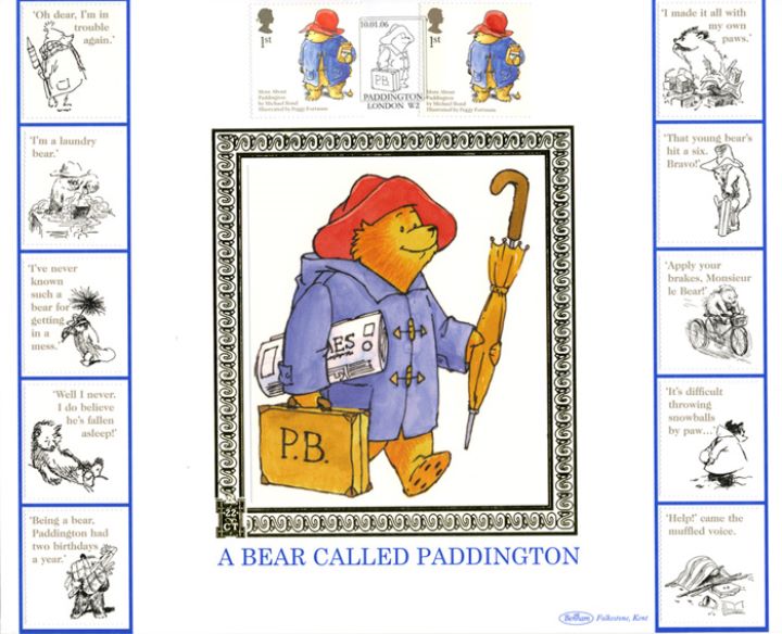 Animal Tales: Generic Sheet, Paddington Bear