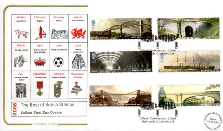 Brunel, Best of British Stamps