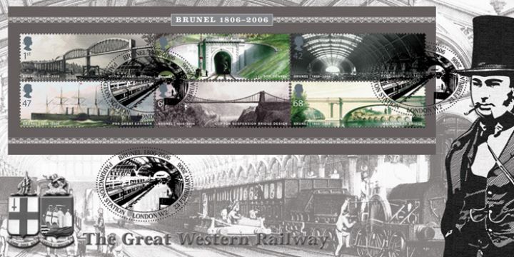 Brunel: Miniature Sheet, The Great Western Railway