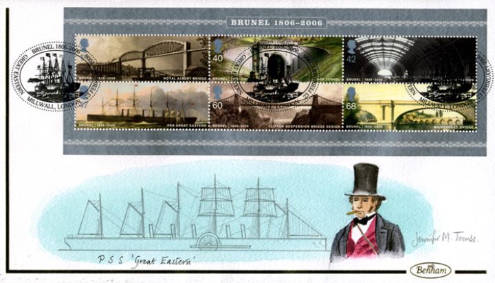 Brunel: Miniature Sheet, The Great Eastern