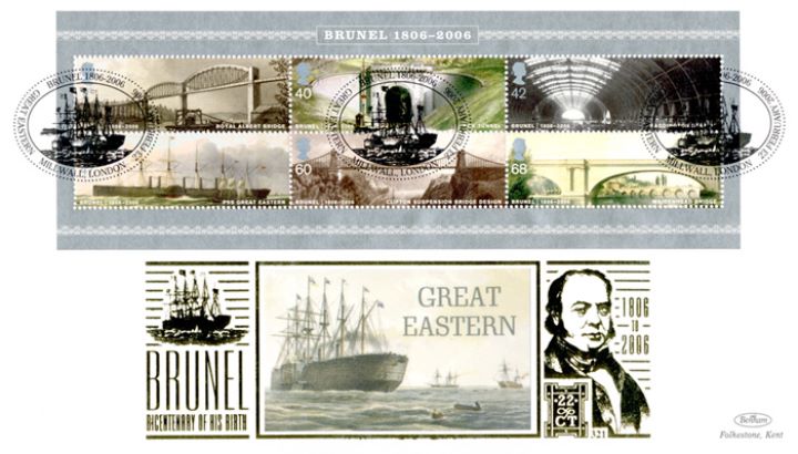 Brunel: Miniature Sheet, The Great Eastern