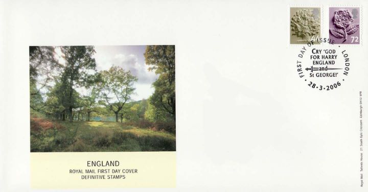 England 44p, 72p, Wooded Meadow