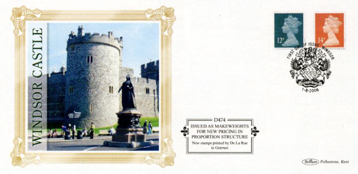 Machins (EP): 12p, 14p, Windsor Castle