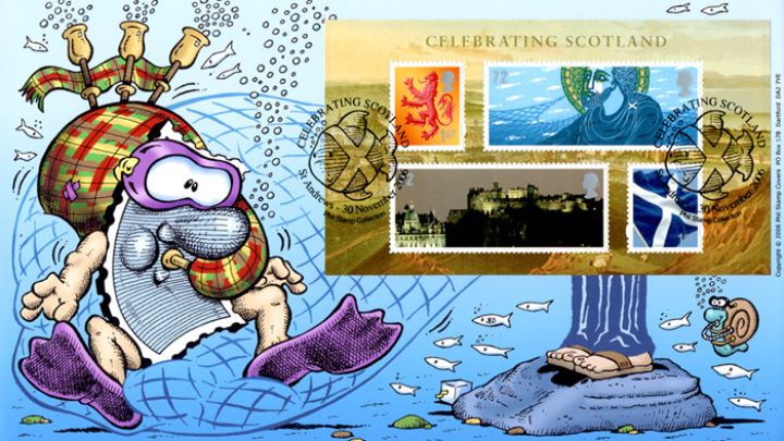 Celebrating Scotland: Miniature Sheet, Underwater