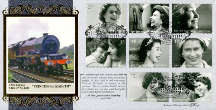 Queen's 80th Birthday, LMS Railway Class 7P "Princess Elizabeth"