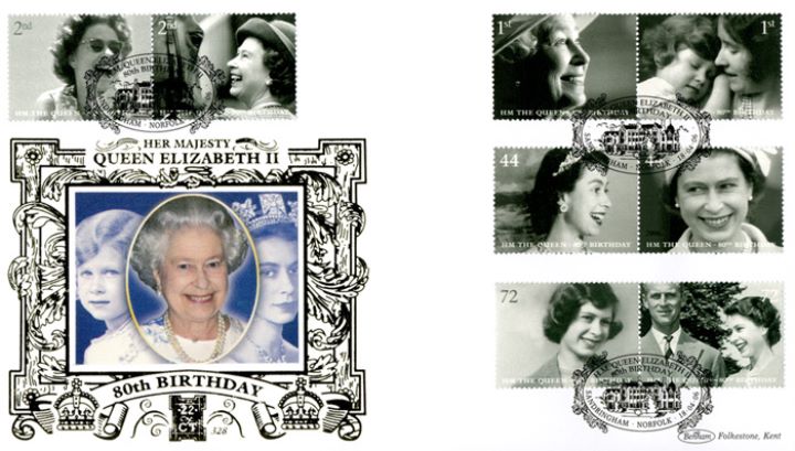 Queen's 80th Birthday, HM The Queen - 3 Ages