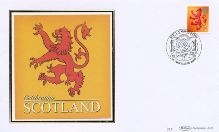 Celebrating Scotland: Miniature Sheet, Heraldic Lion of Scotland