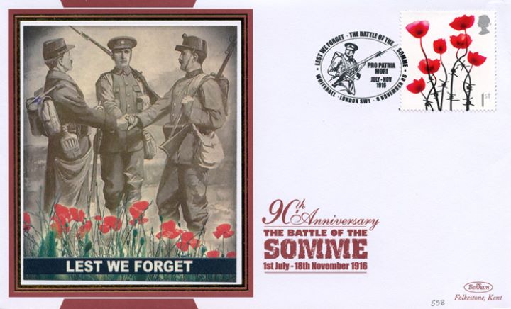 Lest We Forget 2006: Miniature Sheet, French and British Troops