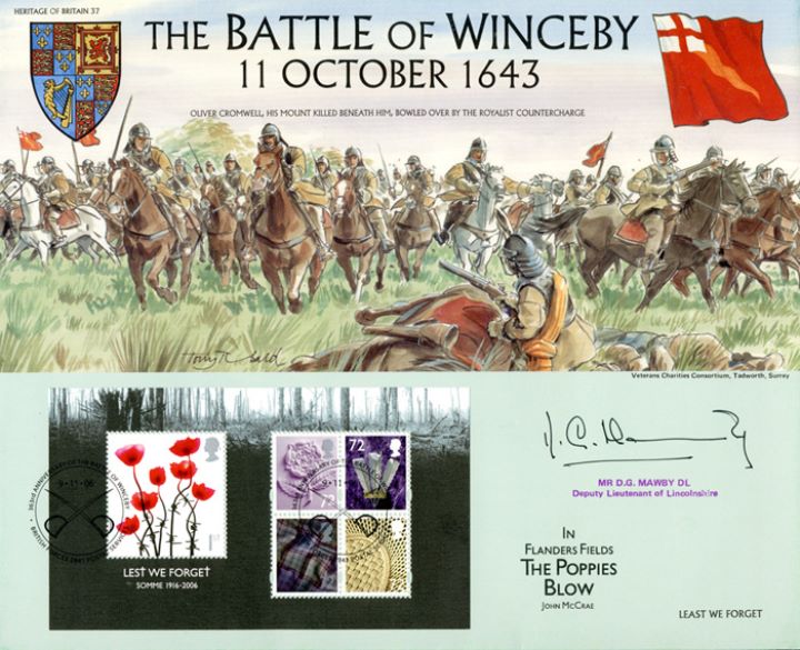 Lest We Forget 2006: Miniature Sheet, Battle of Winceby