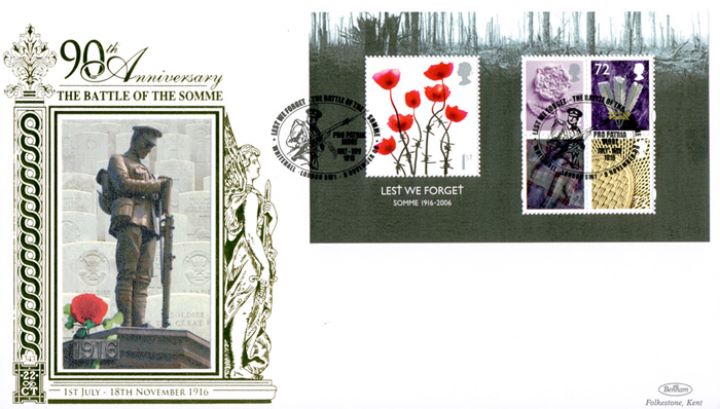 Lest We Forget 2006: Miniature Sheet, The Unknown Soldier