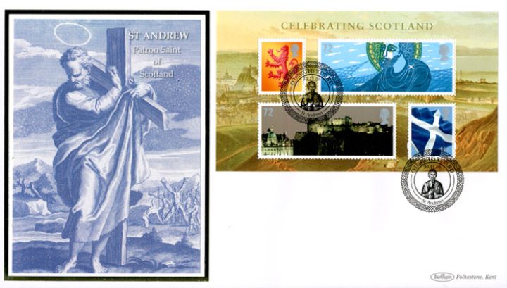 Celebrating Scotland: Miniature Sheet, St Andrew