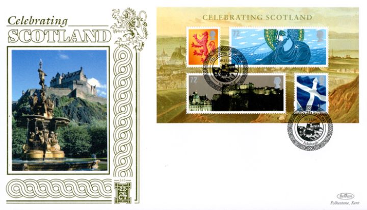 Celebrating Scotland: Miniature Sheet, Edinburgh Castle