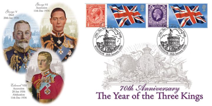 Year of the Three Kings, George V, Edward VIII, and George VI