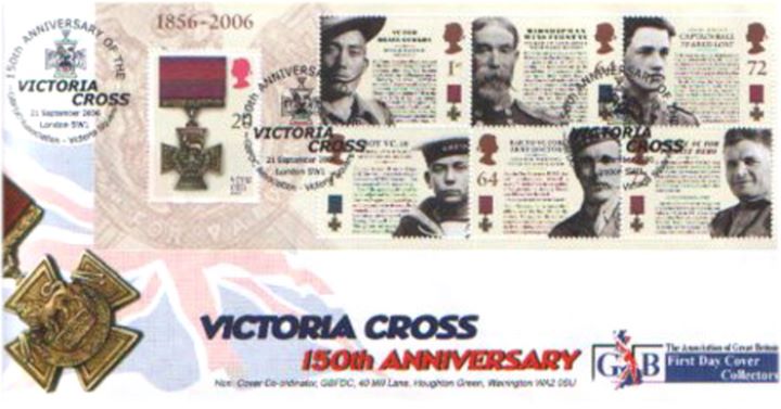 Victoria Cross: Miniature Sheet, VC and Union Jack