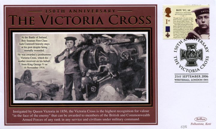 Victoria Cross, Boy VC, Jack Cornwell