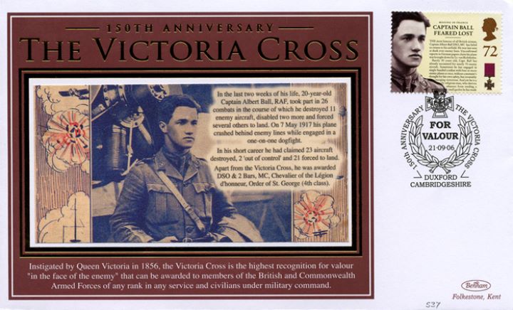 Victoria Cross, Captain Albert Ball