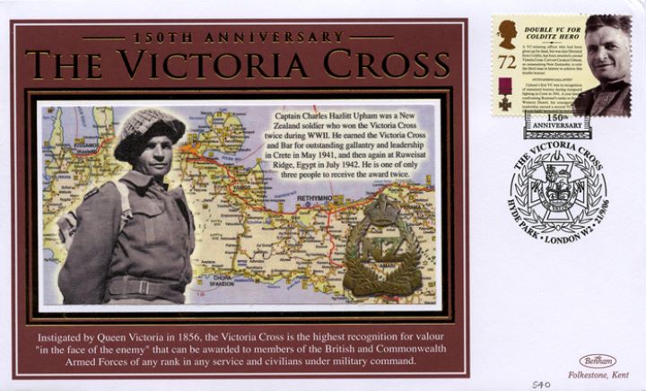 Victoria Cross, Double VC for Colditz Hero