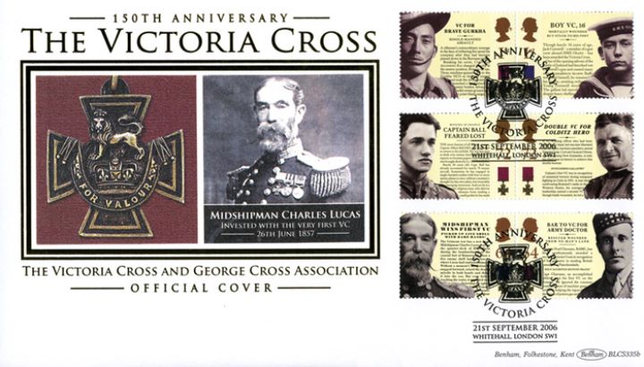 Victoria Cross, Midshipman Charles Lucas