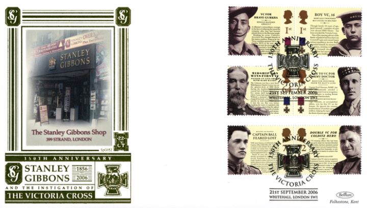 Victoria Cross, Stanley Gibbons - 150th Anniversary