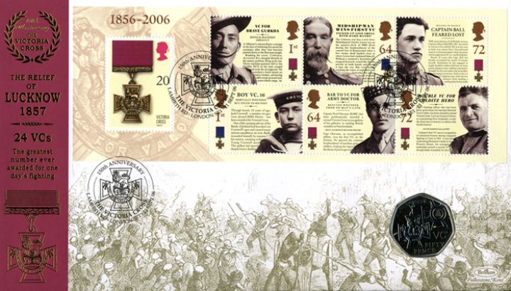 Victoria Cross: Miniature Sheet, The Relief of Lucknow