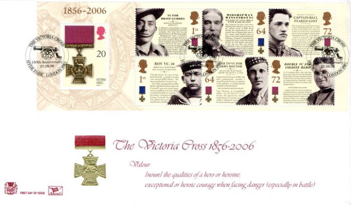 Victoria Cross: Miniature Sheet, For Valour